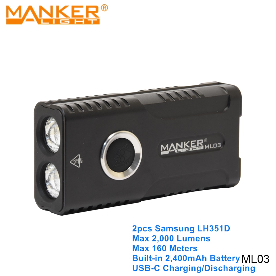 Manker-ML03  LED Ÿ C  EDC ,  ..